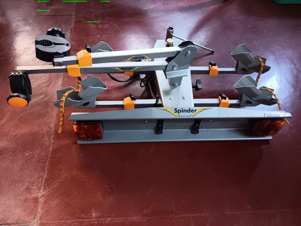 Fietsendrager Spinder Falcon RC-2-F, Support d'attelage, 2 vélos, Comme neuf, Enlèvement