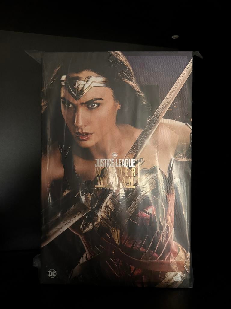 HOT TOYS MMS451 JUSTICE LEAGUE WONDER WOMAN DELUXE - NEUF, Antiquités & Art, Art | Peinture | Moderne, Enlèvement ou Envoi
