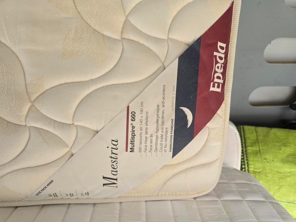 Epeda matras in nieuwstaat 0.80 x 190 x 0.20, Maison & Meubles, Enlèvement, Comme neuf