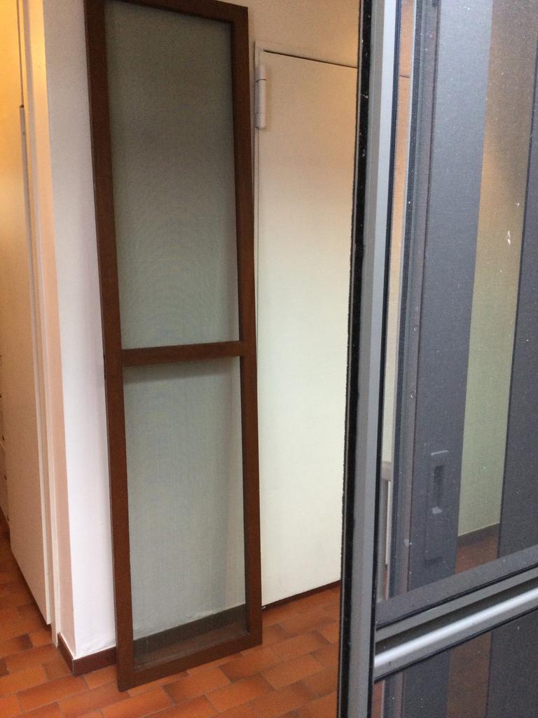 Jaloezie voor porte-fenetre, Porte moustiquaire, Comme neuf, Enlèvement, Moins de 80 cm