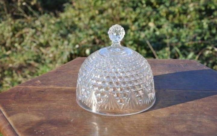 ancienne cloche alimentaire verre scailmont, Antiquités & Art, Antiquités | Verre & Cristal, Enlèvement ou Envoi