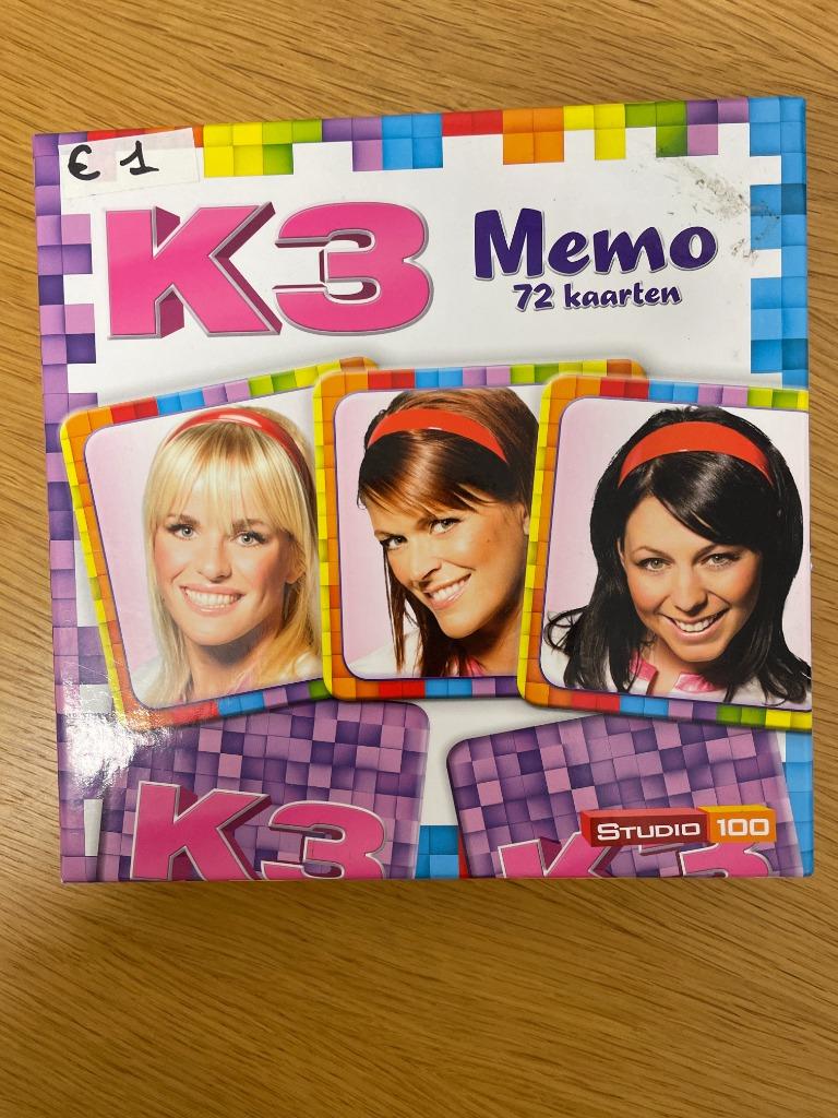 Memospel K3, Ophalen of Verzenden, Gebruikt