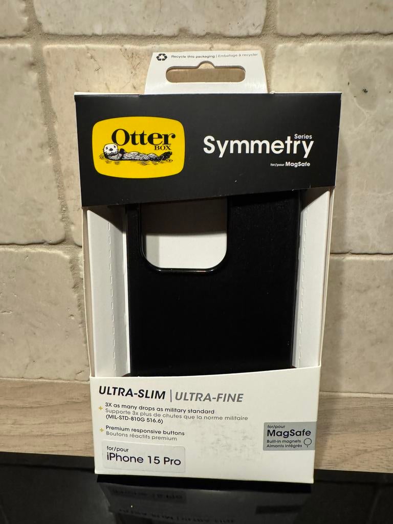 Otterbox symmetry iphone 15 pro(Nieuw), Telecommunicatie, Mobiele telefoons | Hoesjes en Screenprotectors | Apple iPhone, Ophalen