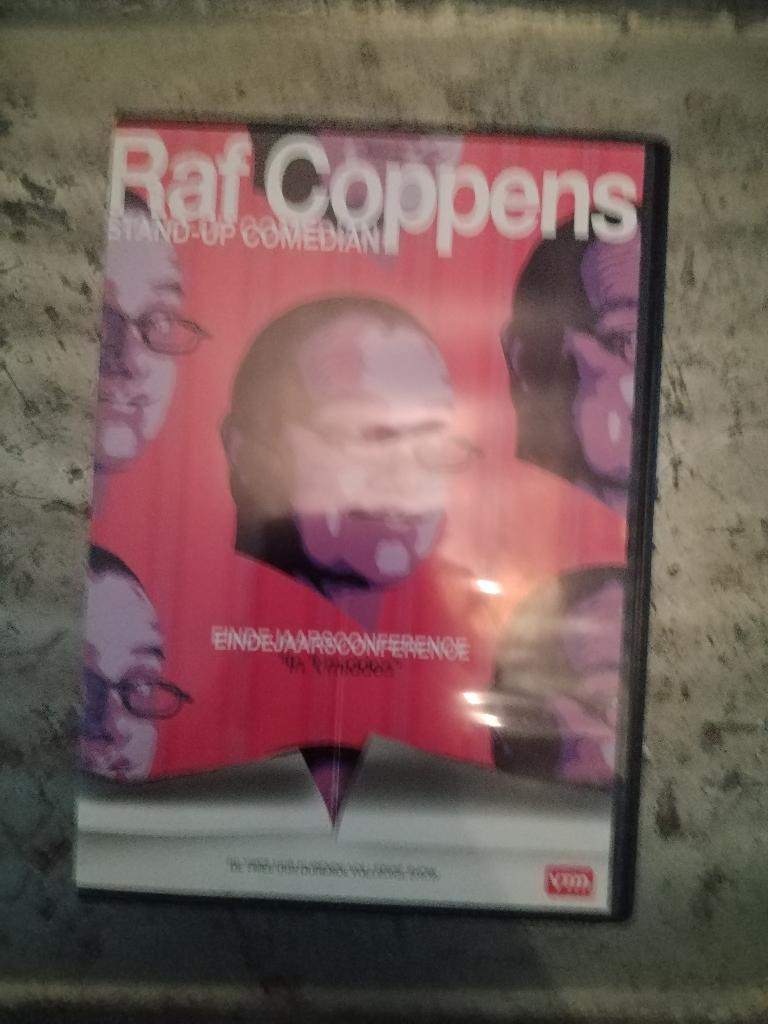 Raf Coppens – In 't midden, Cd's en Dvd's, Verzenden, Zo goed als nieuw, Stand-up of Theatershow