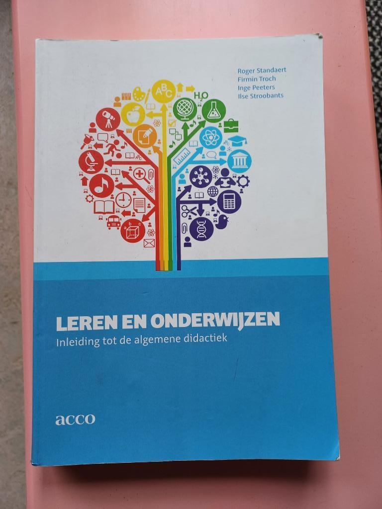 Leren en Onderwijzen:  Inleiding tot de algemene didactiek.., Boeken, Ophalen of Verzenden, Zo goed als nieuw