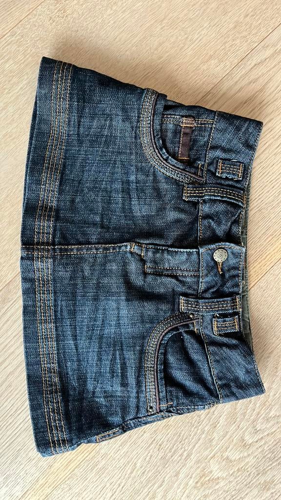 Jeansrokje mt110/122 (Massimo Dutti), Kinderen en Baby's, Meisje, Ophalen of Verzenden, Zo goed als nieuw, Jurk of Rok