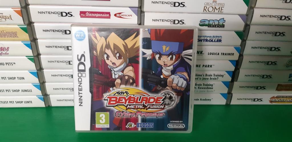 Beyblade Metal Fusion - Cyber Pegasus, Games en Spelcomputers, Games | Nintendo DS, Zo goed als nieuw, Ophalen of Verzenden