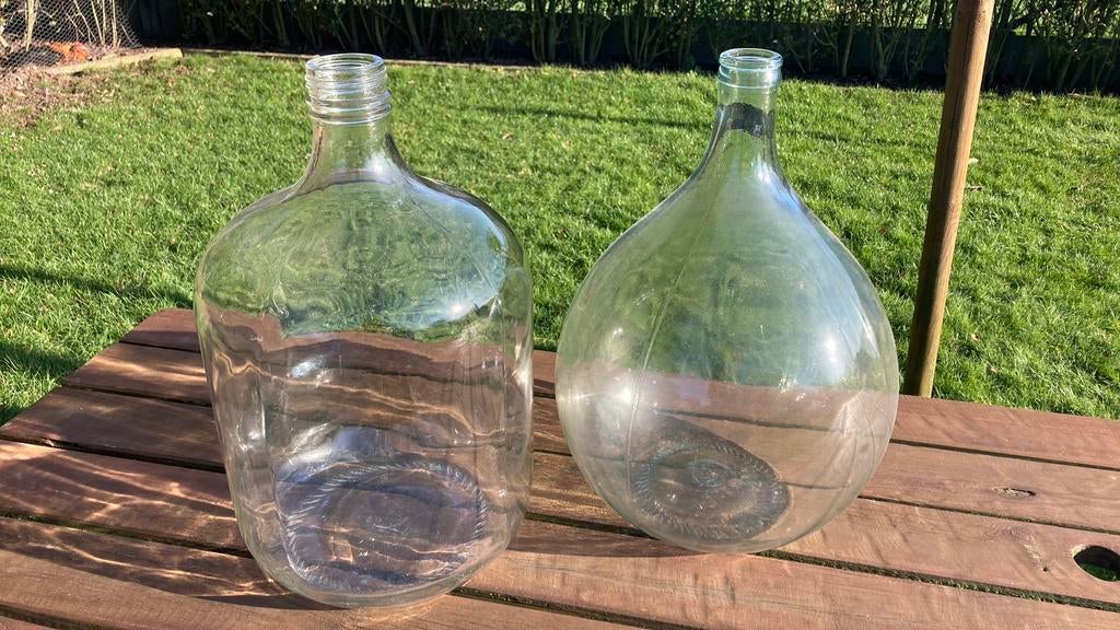 Vintage demijohns of dame Jeanne, Ophalen