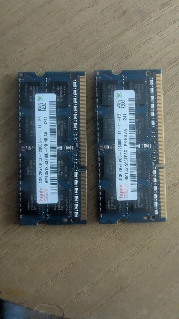 2x4 GB DDR3 RAM, Computers en Software, RAM geheugen, Ophalen, Gebruikt, 8 GB, DDR3