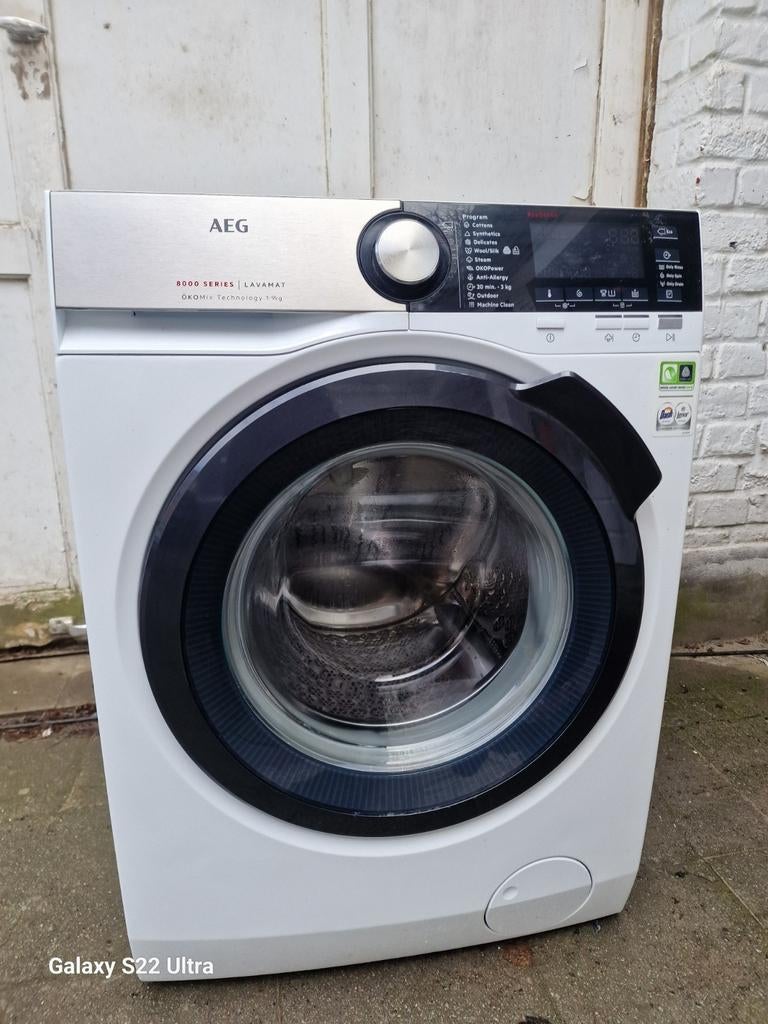 Lave linge AEG 9kg fonctionne très bien, Electroménager