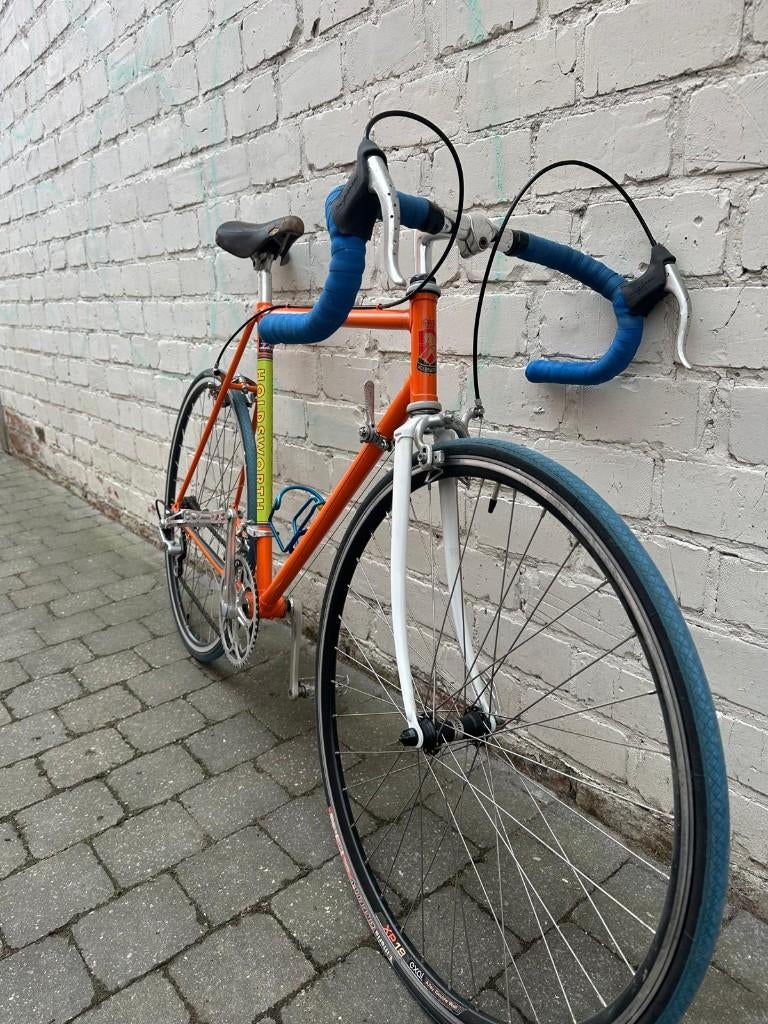 Retro Koersfiets, 10 à 15 vitesses, Acier, Enlèvement, 28 pouces