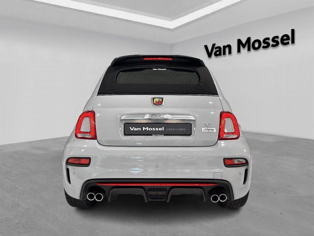 Abarth 500C 1.4 T-Jet 595 121kW Pista, Autos, Argent ou Gris, Entreprise, Cabriolet, 2 portes