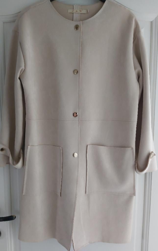 Vest in daim maat M, Maat 38/40 (M), J&w, Ophalen of Verzenden, Zo goed als nieuw