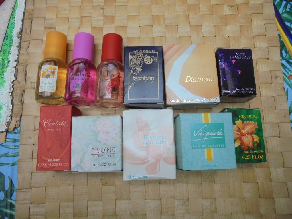 lot mini bouteilles de parfum yves rocher, Verzamelen, Ophalen, Miniatuur