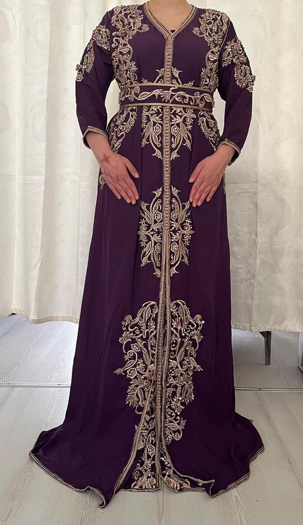 Takchita kaftan maat M, Ophalen of Verzenden, Zo goed als nieuw