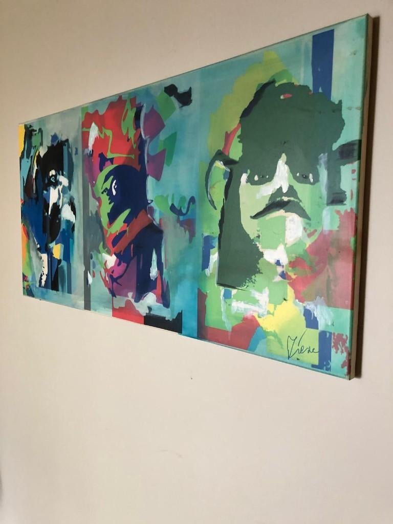 schilderij reuzen Dendermonde, Antiek en Kunst, Ophalen