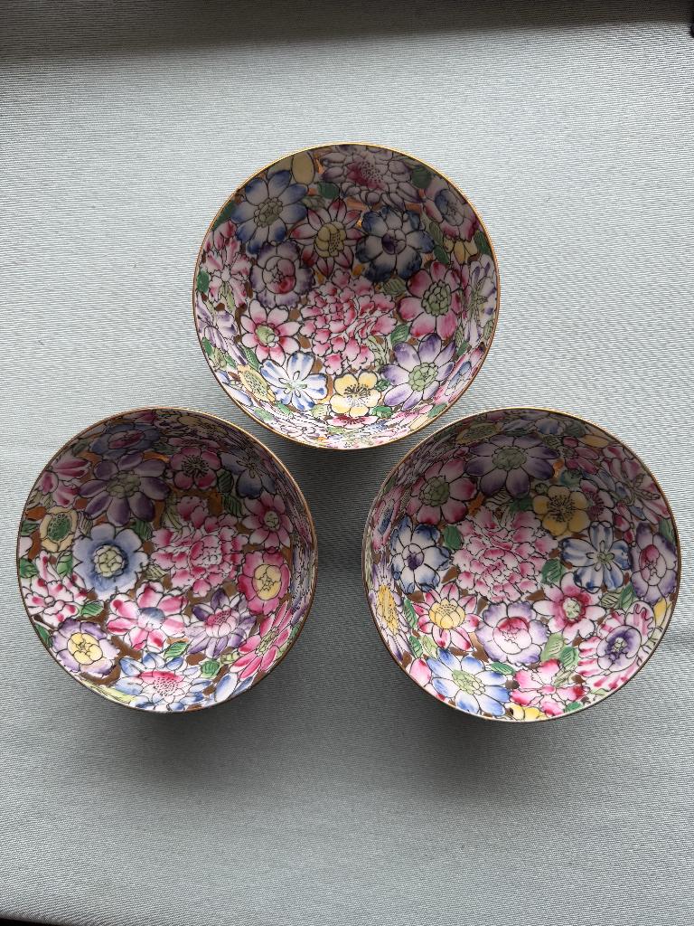 Japanse Mille Fleur porseleinen kommen., Ophalen of Verzenden