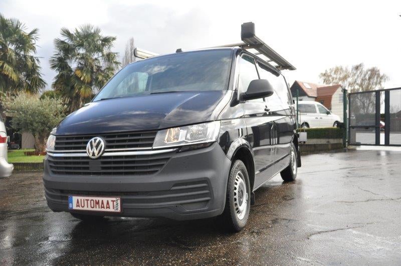 VW Transporter T6.1 05/20 150 Pk Automaat, Auto's, Testrit aan huis, 4 cilinders, Volkswagen, Zwart