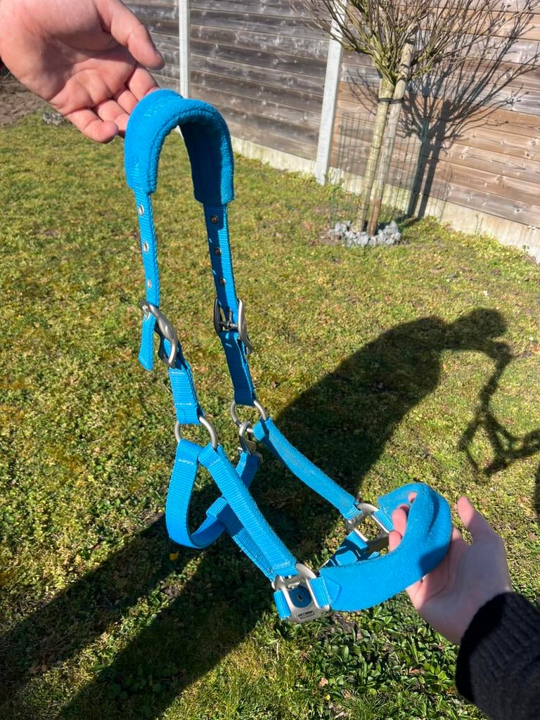 Blauwe waldhausen halster, Dieren en Toebehoren, Ophalen of Verzenden, Zo goed als nieuw
