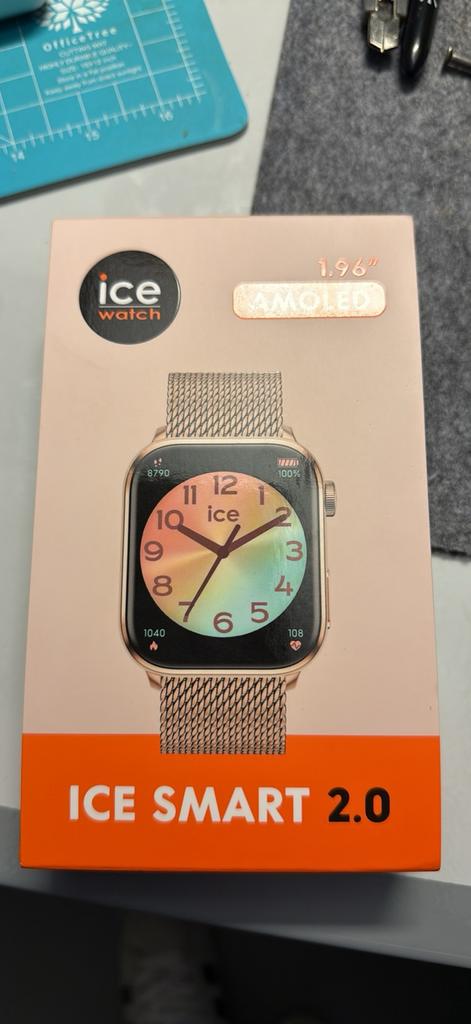 Montre connectée ice watch ICE smart 2.0 /taille M réf024562, Enlèvement ou Envoi, Comme neuf, Rose