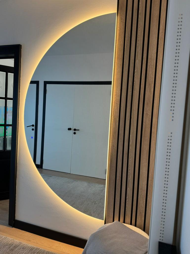 Badkamer of halspiegel 200x100, Huis en Inrichting, Woonaccessoires | Spiegels, Ophalen, Nieuw, 100 tot 125 cm, 200 cm of meer