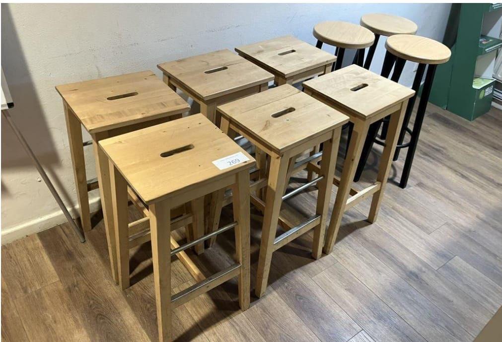 Tabourets, Maison & Meubles, Enlèvement, Comme neuf