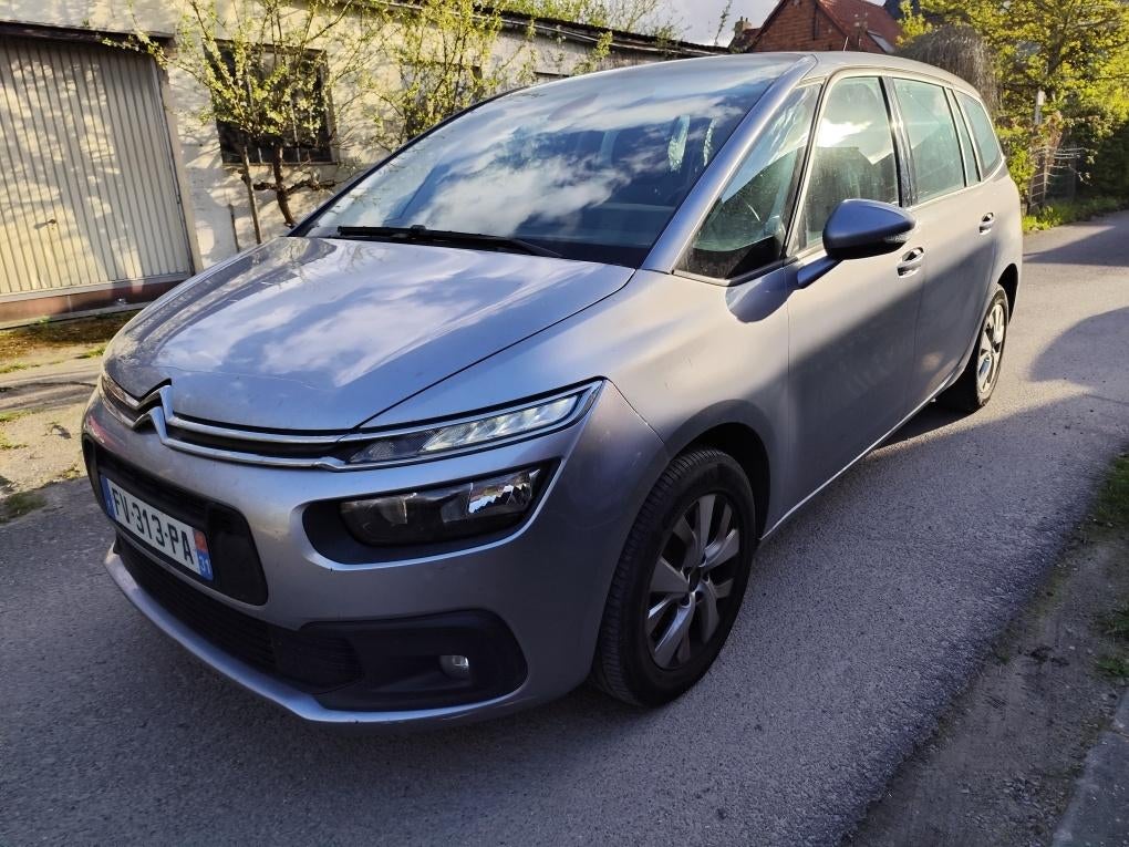 Citroën Gr.C4 Spacetourer1.5d, aut, 2020,148441 km,10500euro, Autos, Citroën, Argent ou Gris, Achat, Euro 6, Entreprise