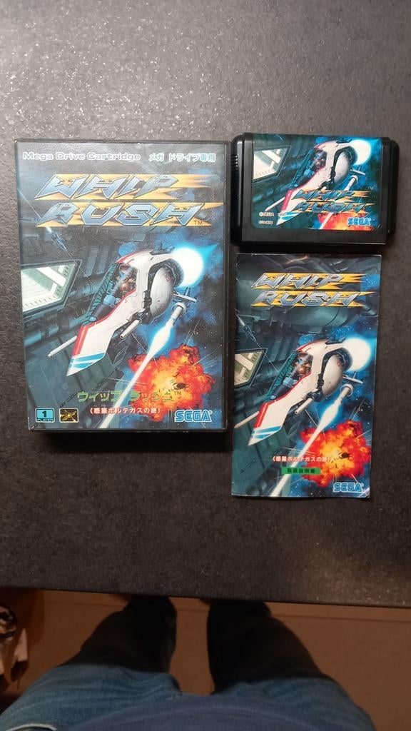 Whip Rush Sega Megadrive mega drive Genesis shoot complet, Enlèvement ou Envoi, Mega Drive