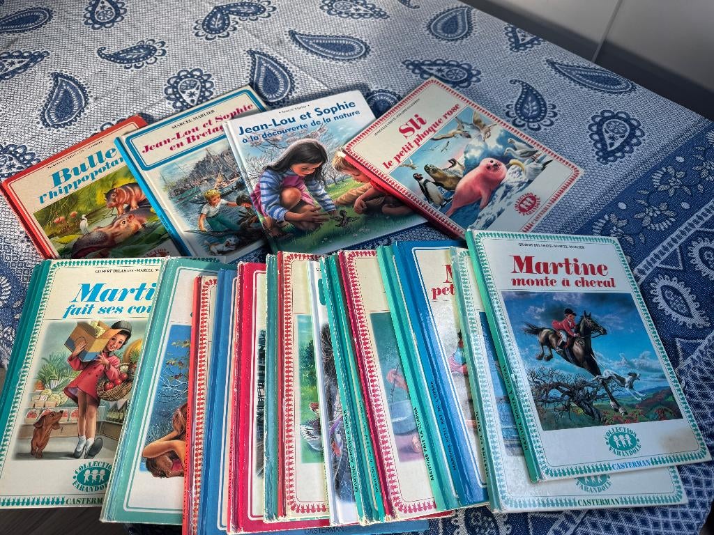 BD Martine 18 albums + 4  séries liée, Livres, Plusieurs BD, Enlèvement, Marcel Marlier, Utilisé