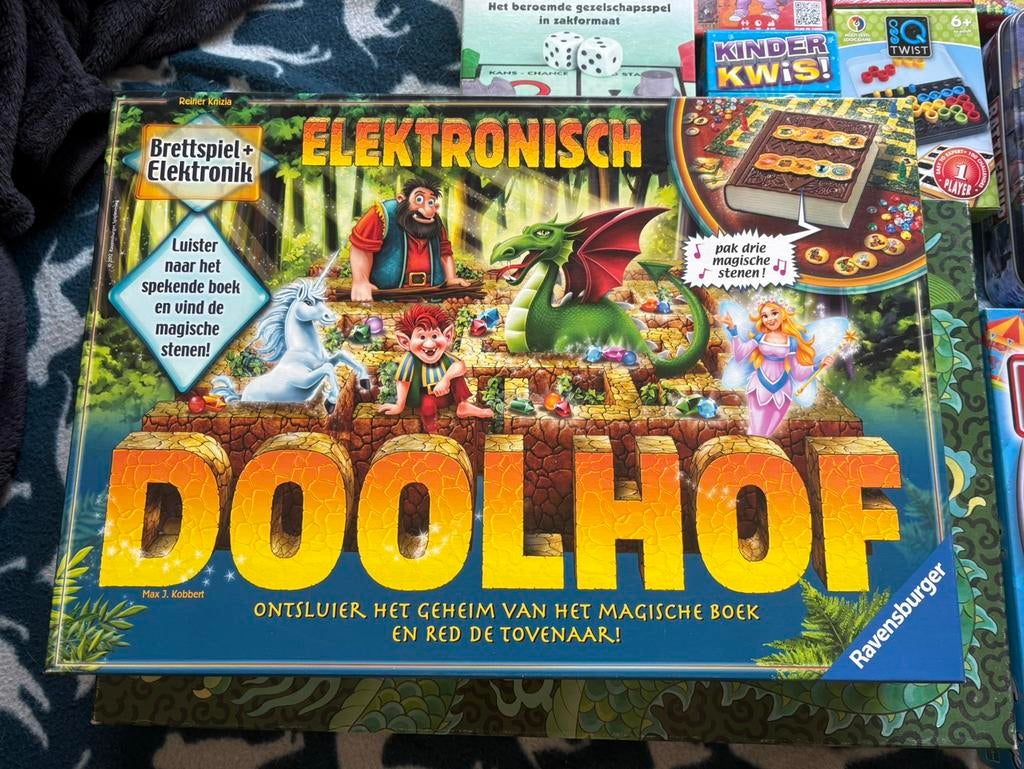 Doolhof elektronisch, Hobby en Vrije tijd, Gezelschapsspellen | Bordspellen, Ophalen, Gebruikt