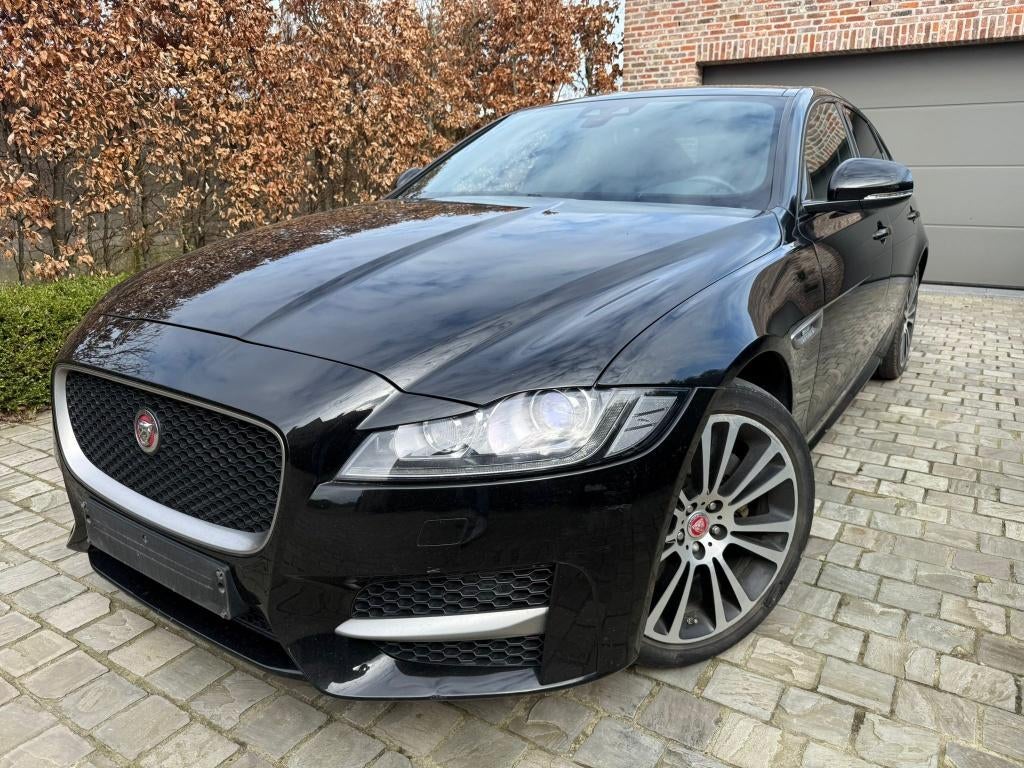 Jaguar XF 25t R-Sport, Auto's, Jaguar, 4 deurs, Zwart, USB, Voorwielaandrijving