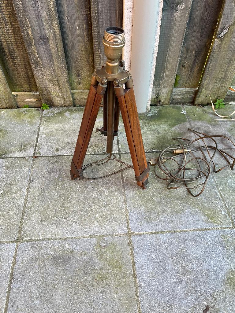 Antieke lampenvoet, Antiek en Kunst, Antiek | Verlichting, Ophalen of Verzenden