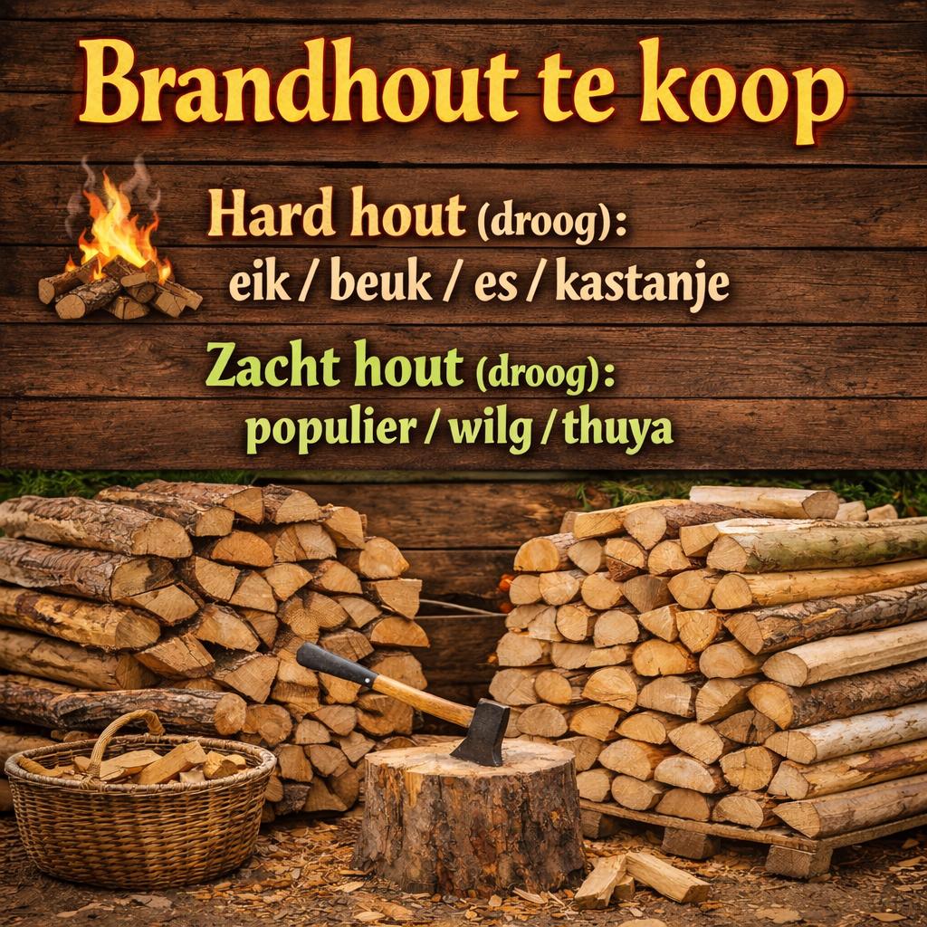 Droog brandhout te koop, Enlèvement ou Envoi, Bûches