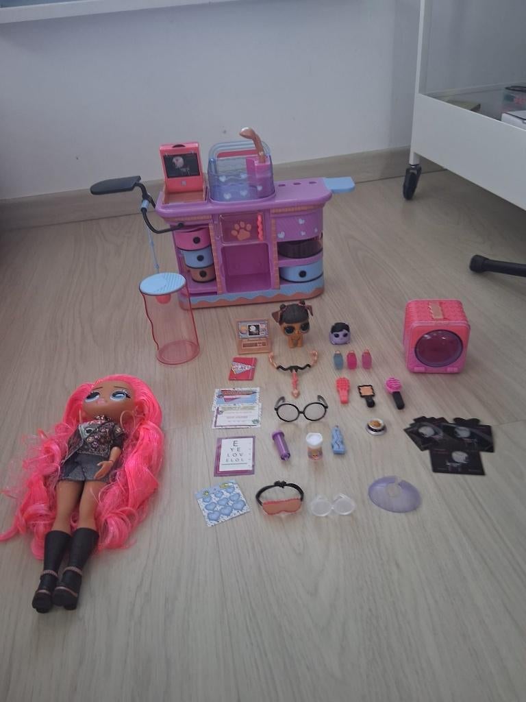 LOL surprise hondenkapsalon, Enlèvement, Comme neuf, Poupée de maison de poupées