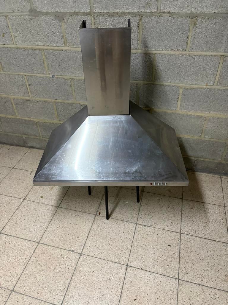 Hotte murale de cuisine en inox, Enlèvement ou Envoi, Utilisé, Hotte murale