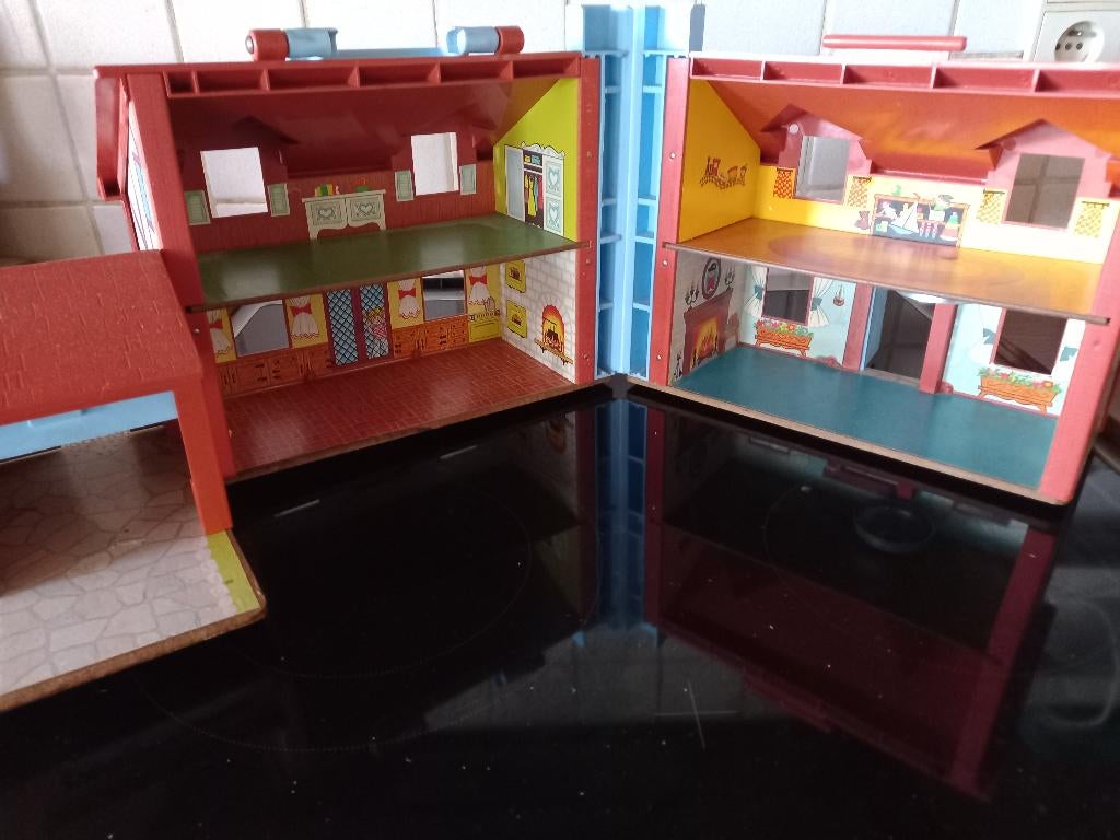 fisher price huisje - retro, Ophalen, Gebruikt, Met geluid