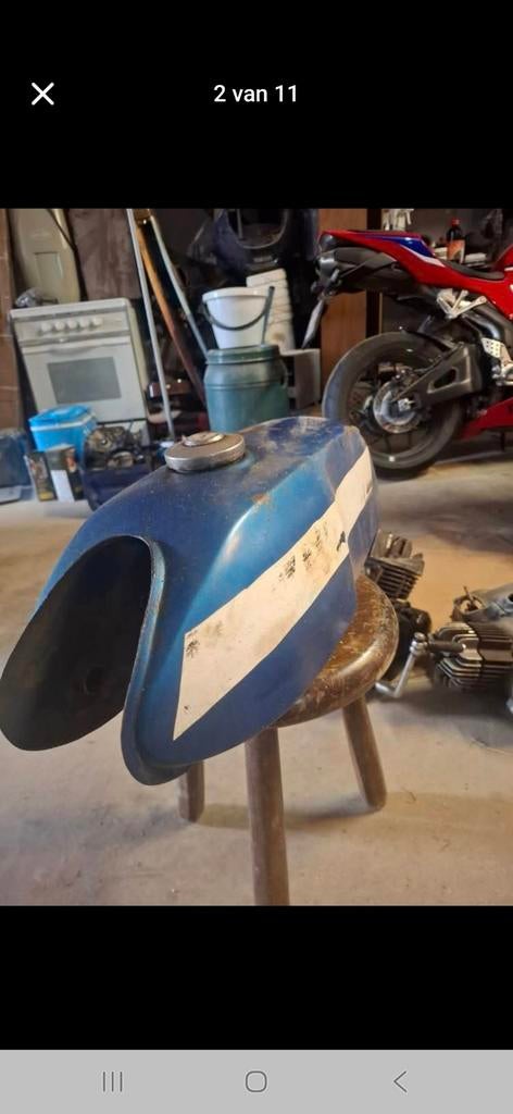 Yamaha Fs1e reservoir 1976-1978 + olie reservoir., Motoren, Onderdelen | Oldtimers, Ophalen of Verzenden