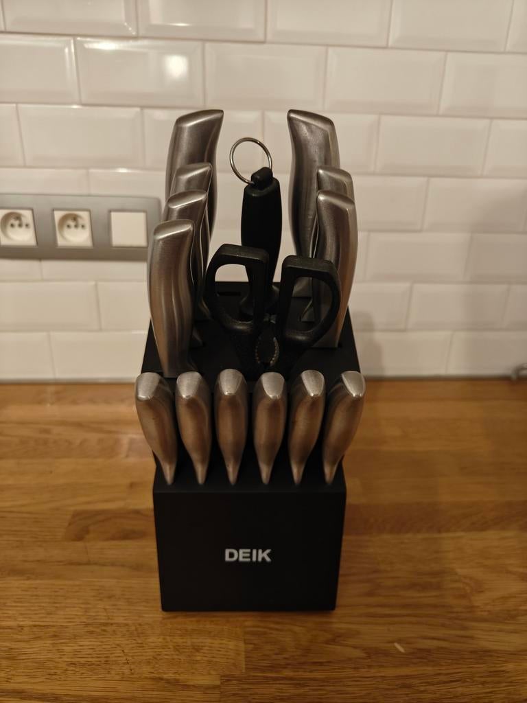 Deik messenset, Huis en Inrichting, Keuken | Bestek, Ophalen of Verzenden