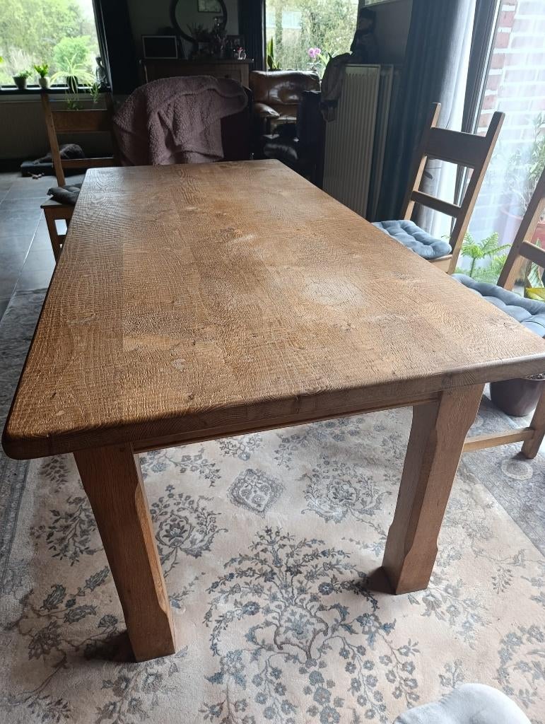 Tafel Franse eik, Ophalen