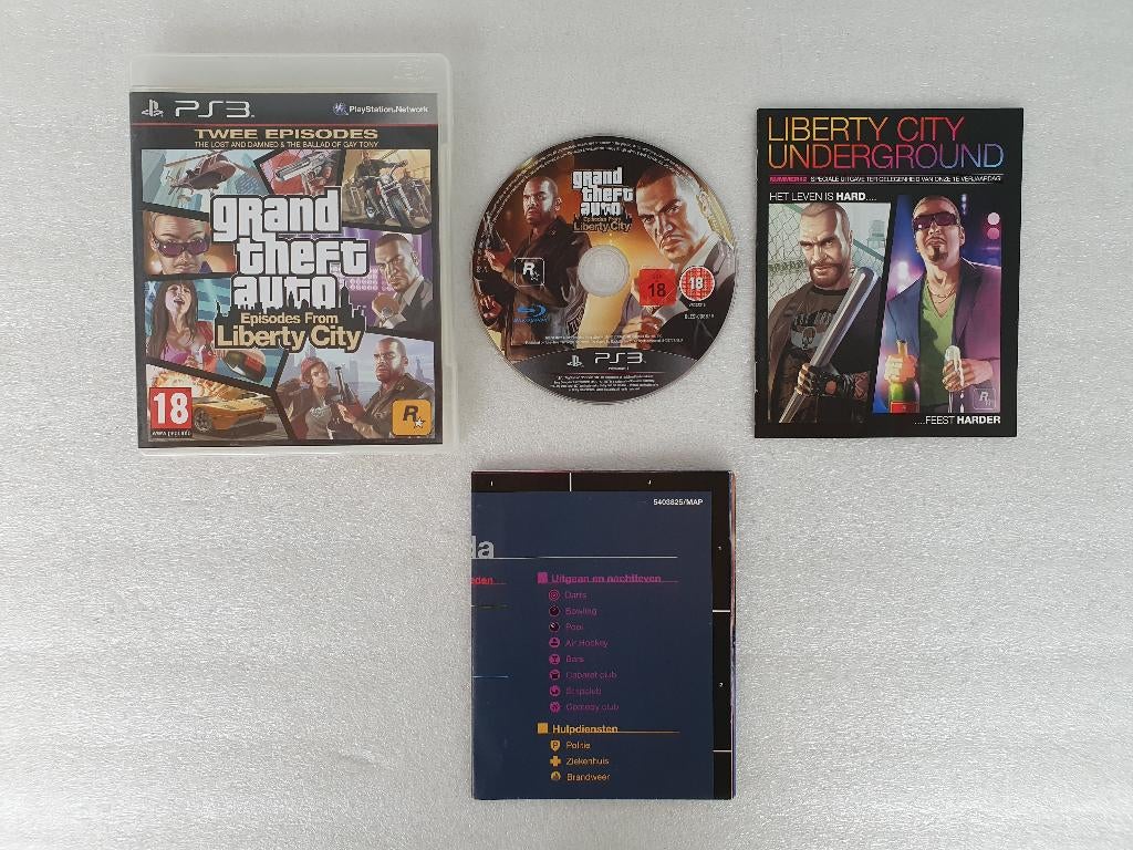 PS3: GTA - Episodes From Liberty City, Games en Spelcomputers, Ophalen of Verzenden, Gebruikt