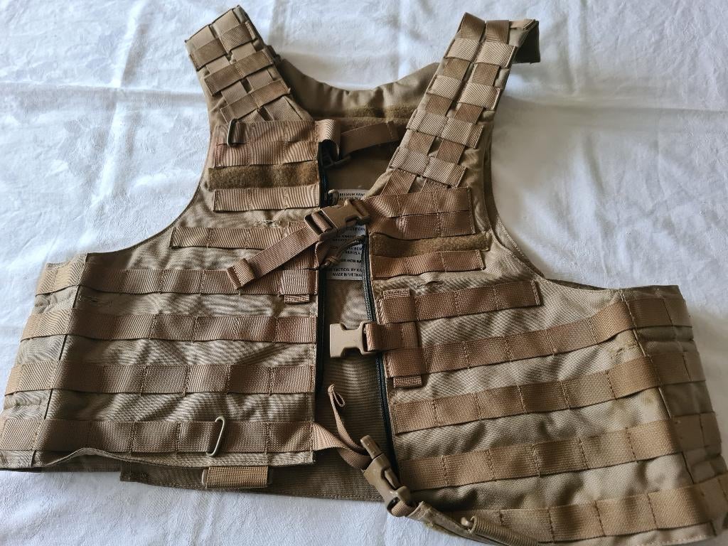 Tactical Load Bearing Vest - Zandkleurig, Ophalen of Verzenden, Landmacht, Overige typen