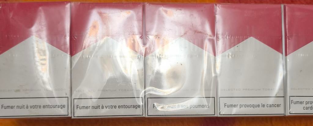 Cigarettes original, Enlèvement