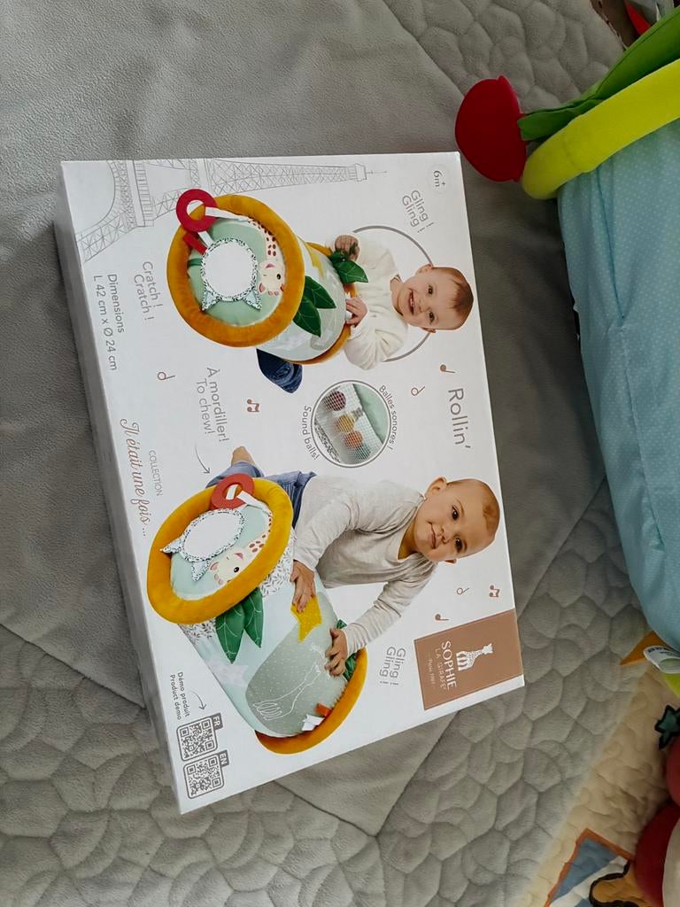 Jouet bébé Rollin sophie la girafe, Enlèvement ou Envoi, Neuf, Autres types