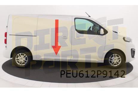 Citroën, Fiat, Opel (6/19-5/24-) 	schuifdeur- / zijwandlijst, Neuf, -, -, Citroën