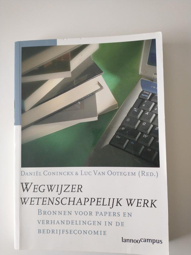 Wegwijzer wetenschappelijk werk, Boeken, Wetenschap, Ophalen of Verzenden