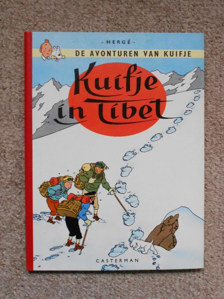 Kuifje in Tibet - hardcover A60 - nieuwstaat - 1e druk 1960, Boeken, Stripverhalen, Eén stripboek, Nieuw, Ophalen of Verzenden