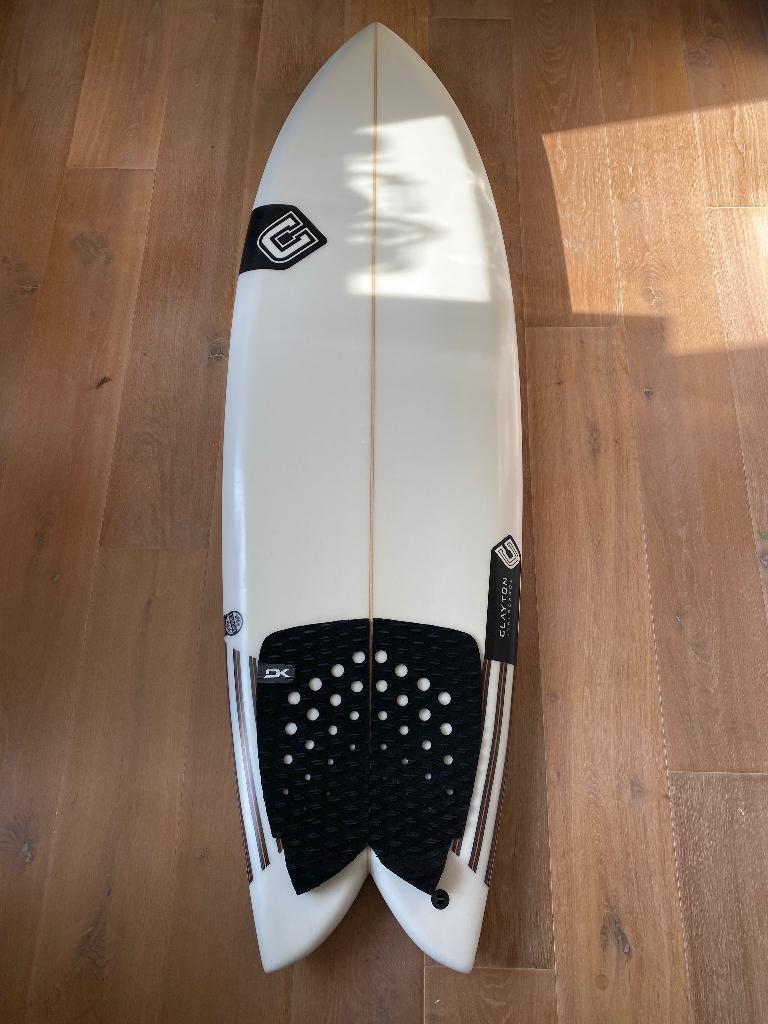 5’10 Clayton Retro Twin, Ophalen, Gebruikt, Fish
