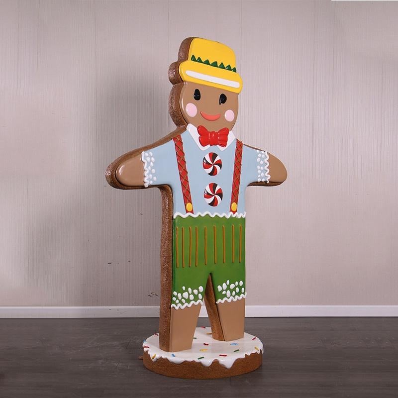 Gingerbread Man – Peperkoek beeld Hoogte 183 cm, Ophalen, Nieuw