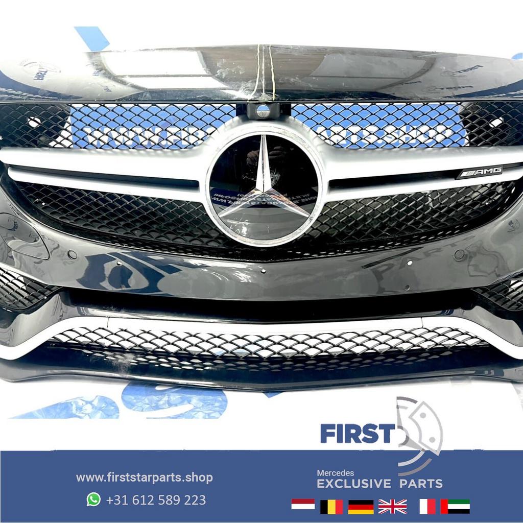 C63 AMG CABRIO COUPÉ BUMPER C63s A2058804701 (W205) A205 C20, Gebruikt, -, Voor, Ophalen of Verzenden