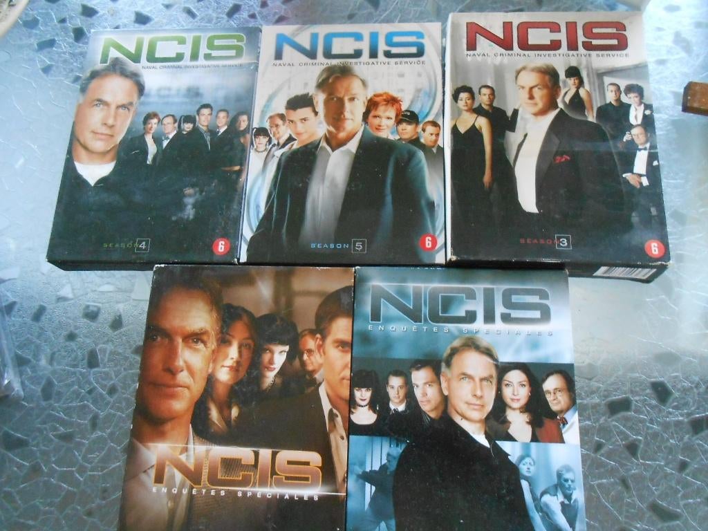 5 Coffrets complets ...série NCIS, Enlèvement ou Envoi, Neuf, dans son emballage, Action et Aventure